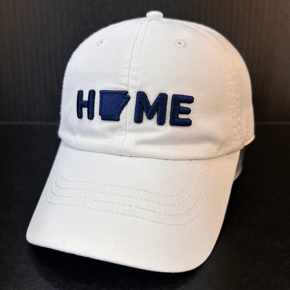 state of mine Other - Arkansas Home State Silhouette Mens White State of Mine Hat Baseball Cap OSFM